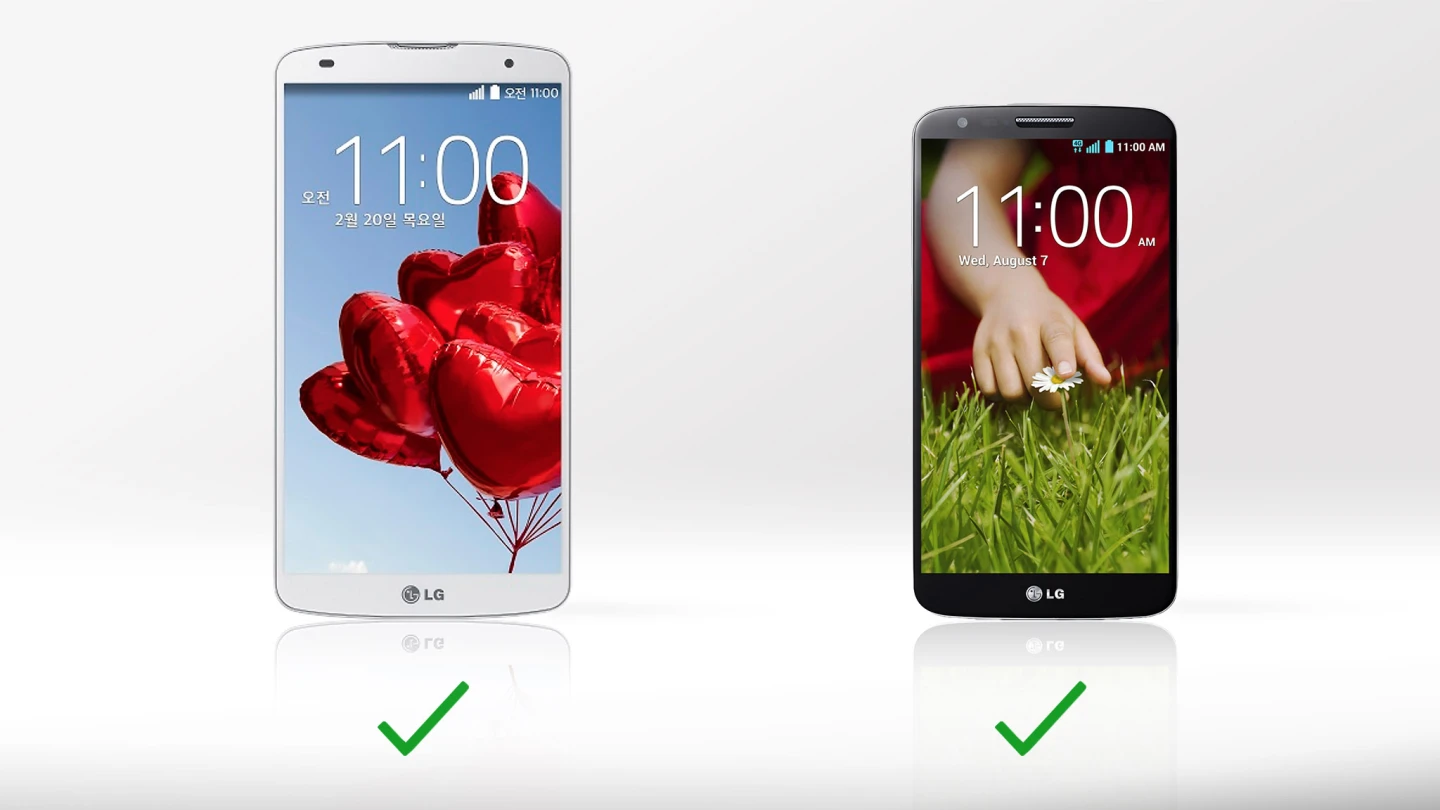 Both phones have NFC chips stashed inside