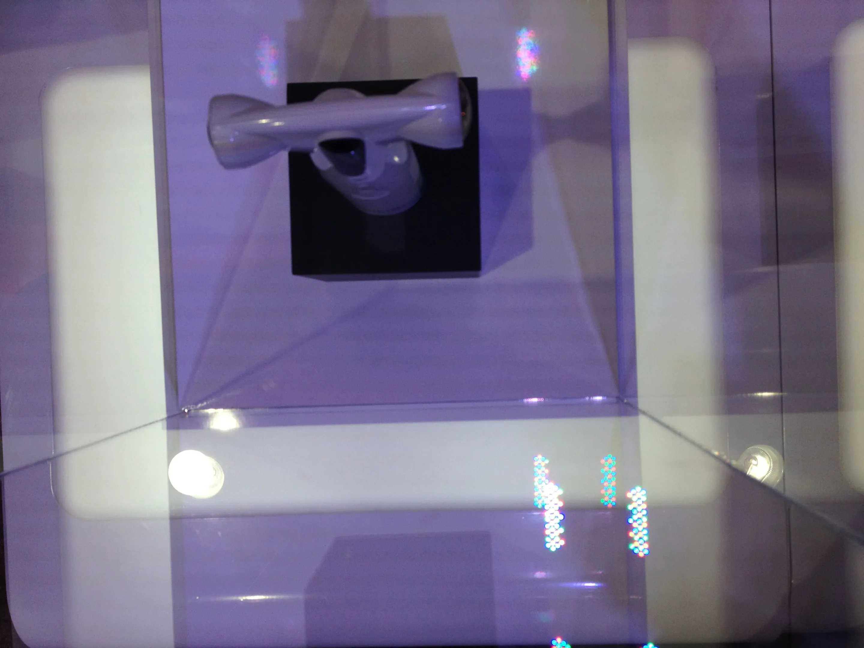 The top view of Richo's new 360-degree one shot panoramic camera