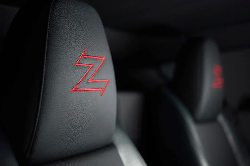 The BMW Zagato Coupe interior detailing