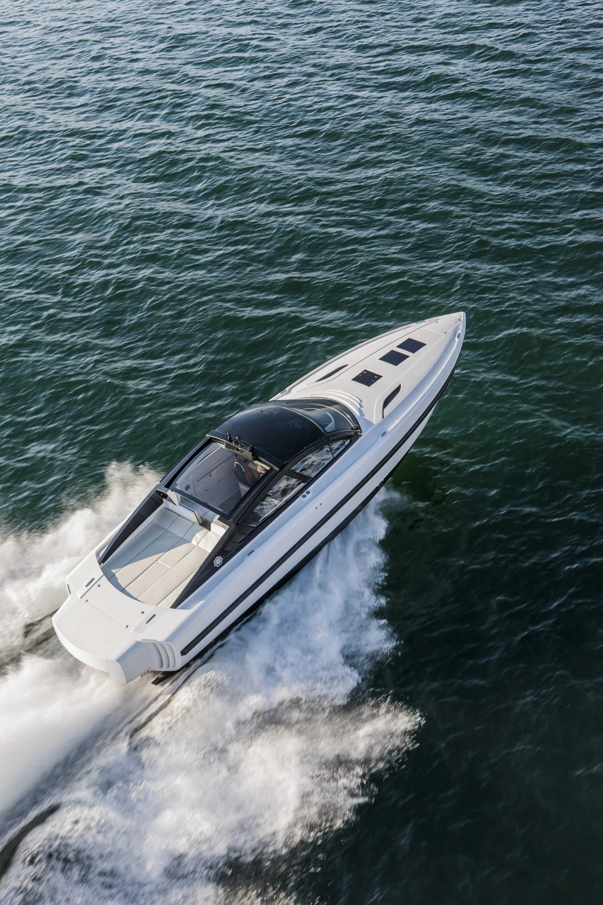 The Revolver 44GT cruises at 40 knots