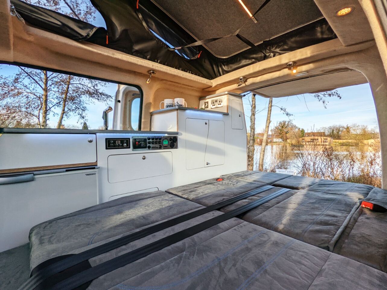Inside the Sussex Nissan CamperCar VX-E