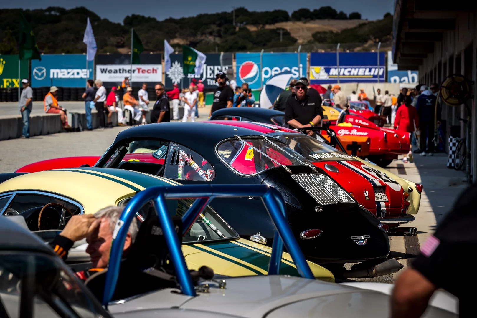 Lotus, Porsche, Ferrari, Alfa Romeo...