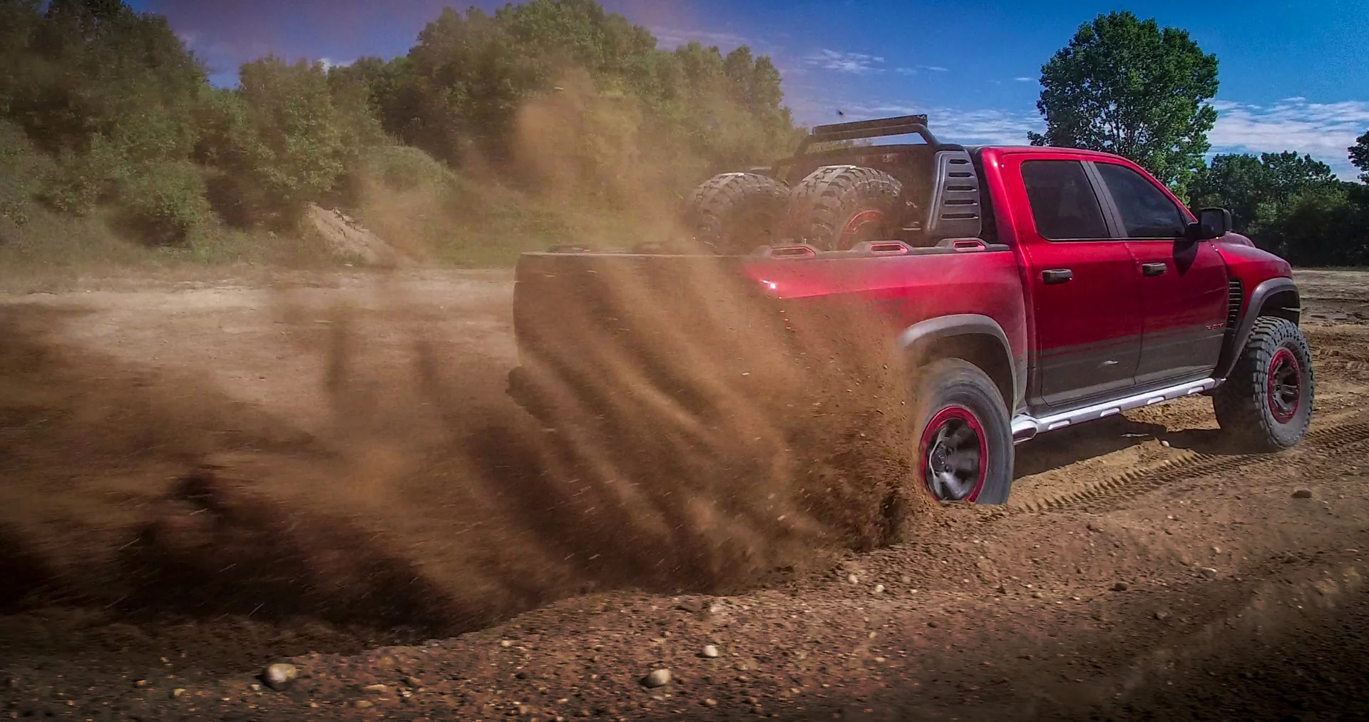 The Ram Rebel TRX concept gets dirty