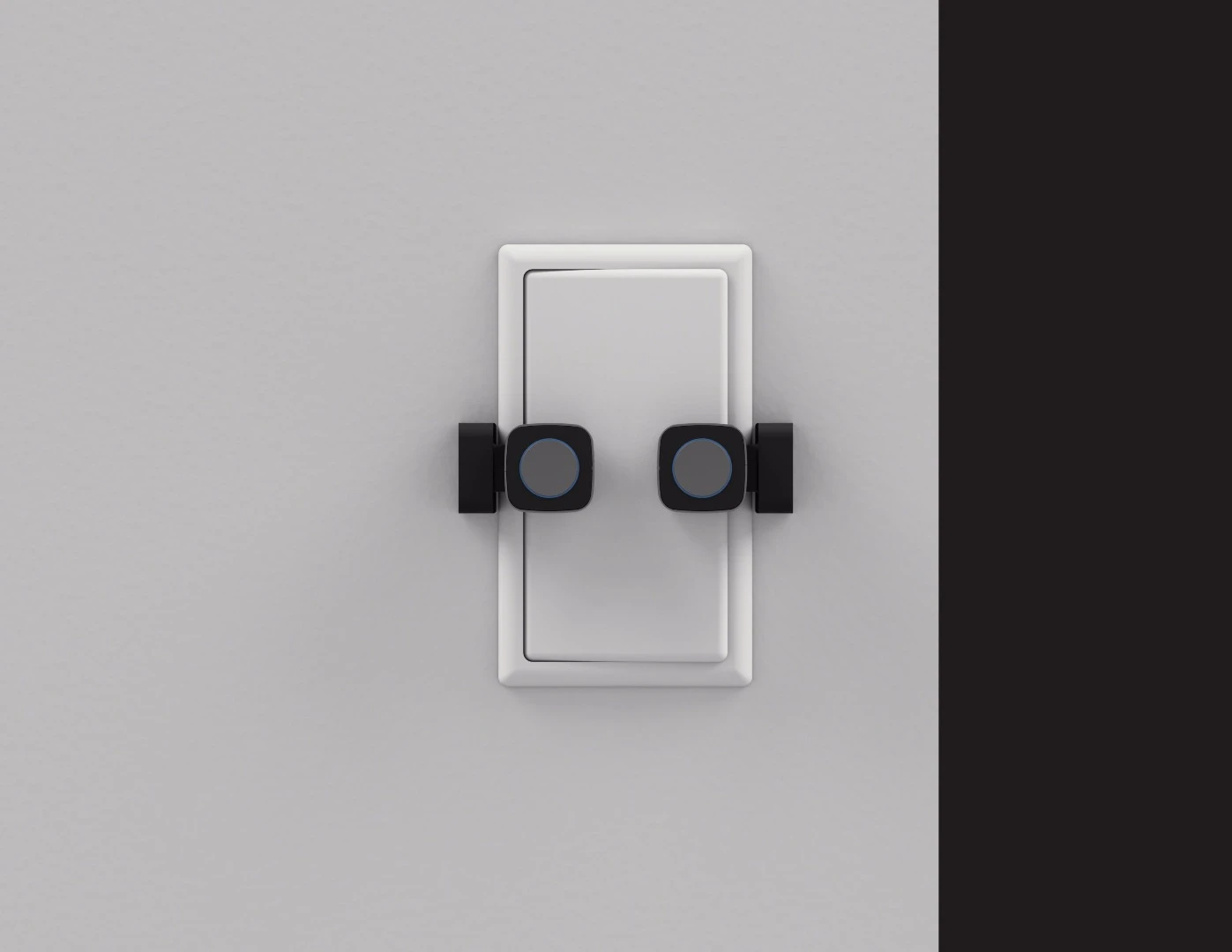 Microbot Pushes used for turning a switch on and off