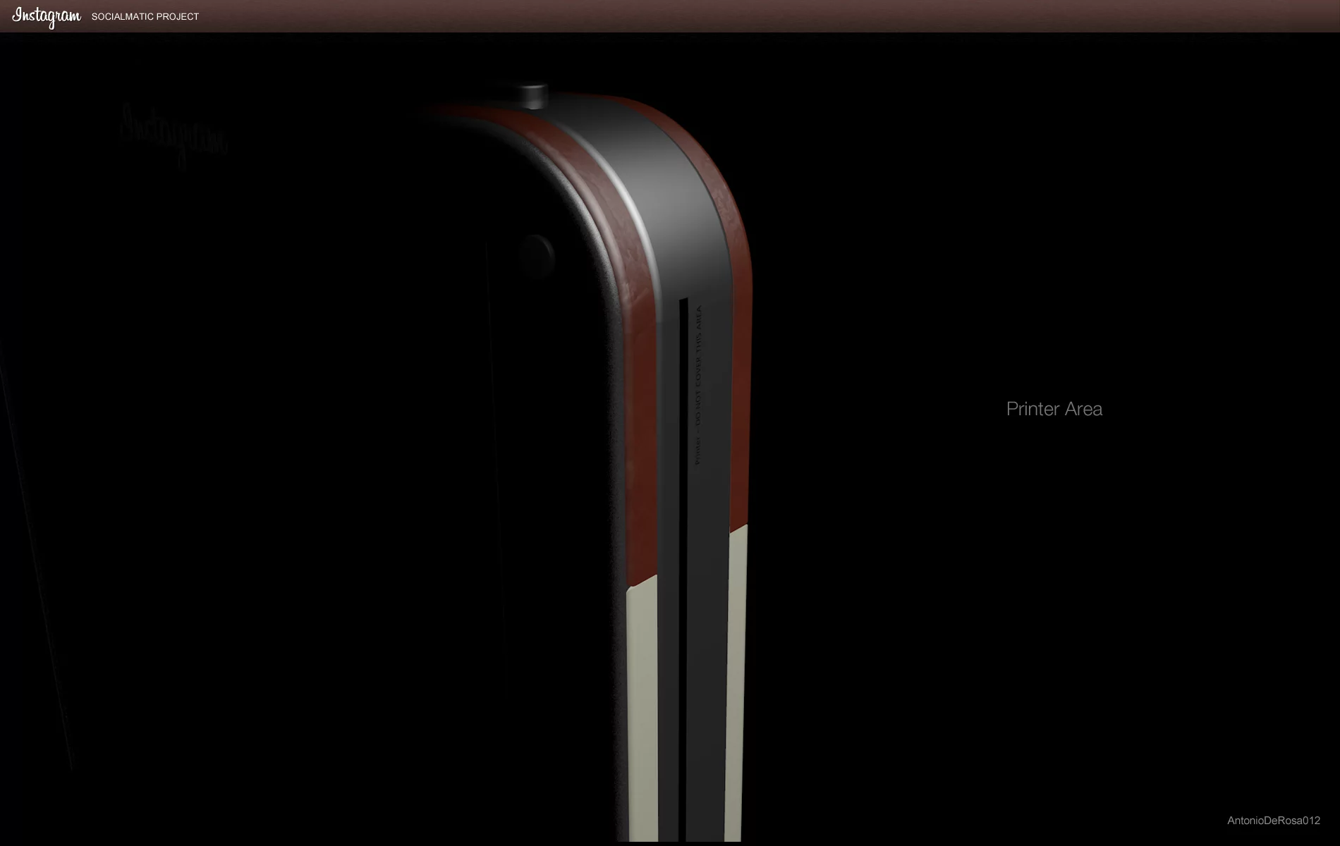 ADR Studio has put together a fairly detailed concept for the "Instagram Socialmatic," which merges online photo-sharing with instant Polaroid-like prints