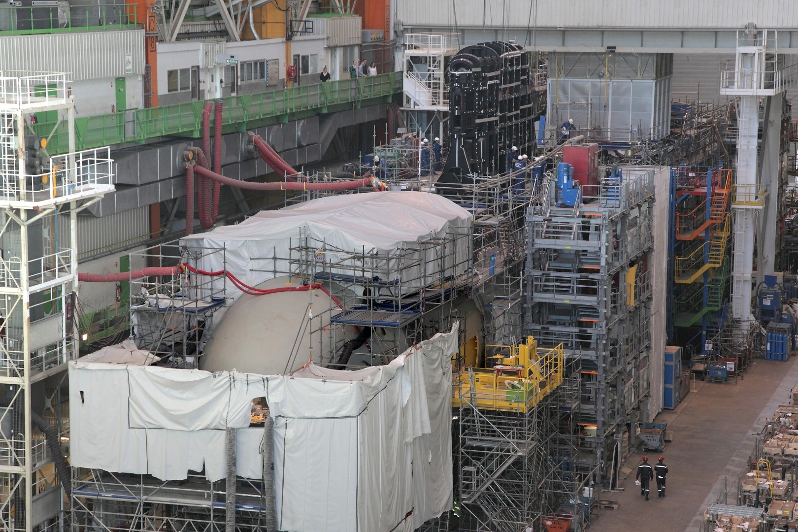Suffren in early construction phase