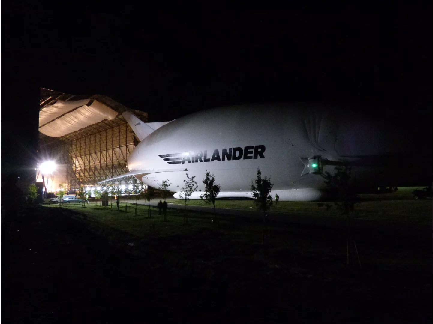 Airlander 10 making its first public appearance