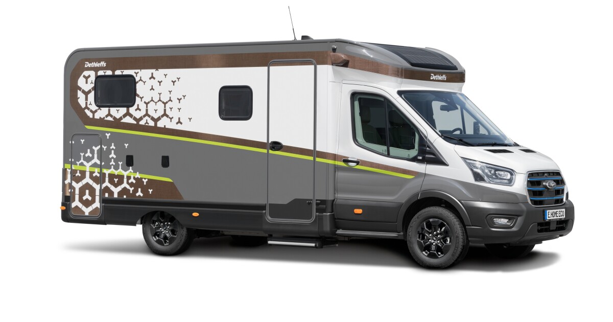 Dethleffs E.Home Eco sustainable motorhome concept goes farm to camp Dethleffs E.Home Eco sustainable motorhome concept goes farm to camp