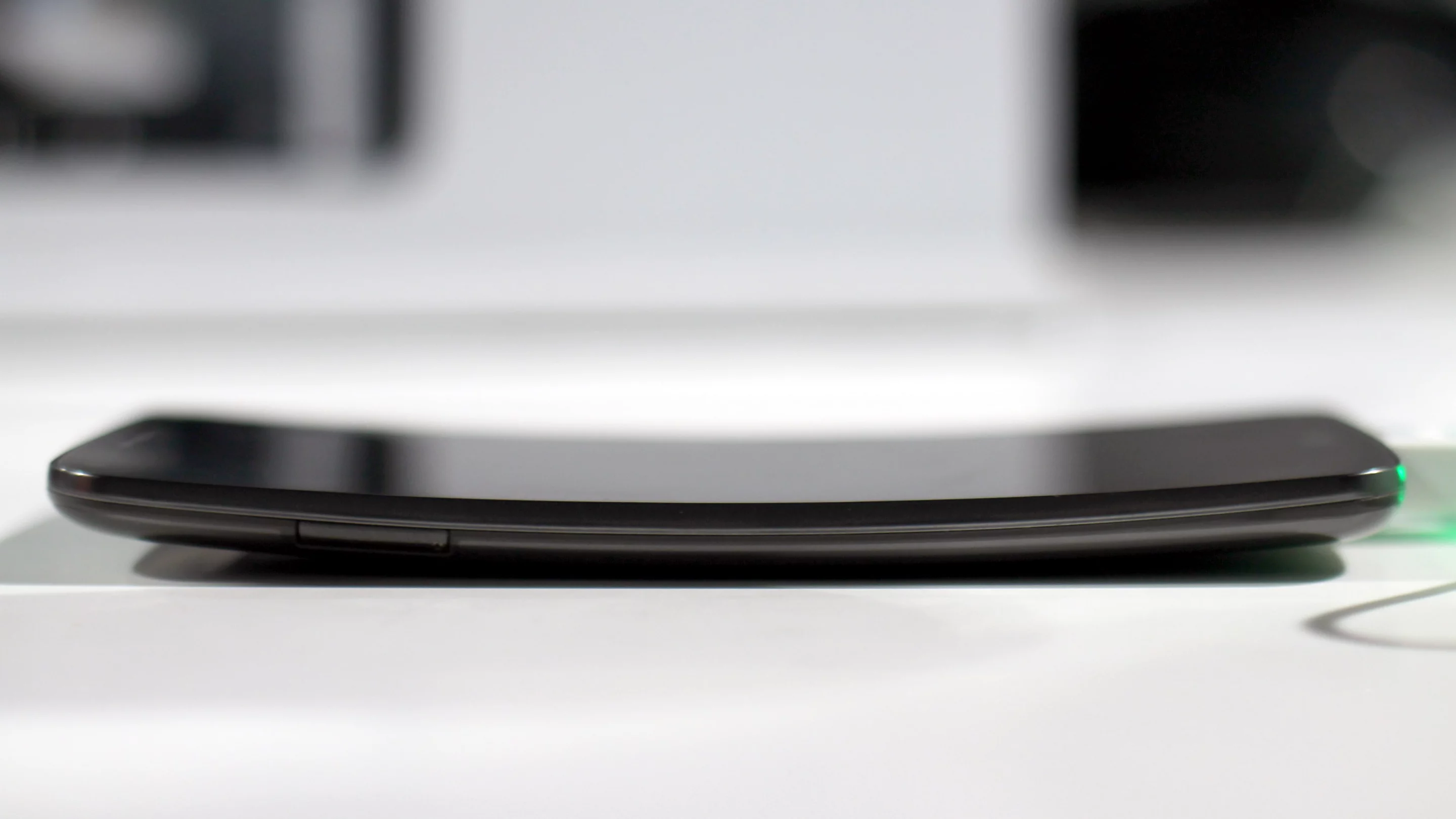 The LG G Flex at CES 2014