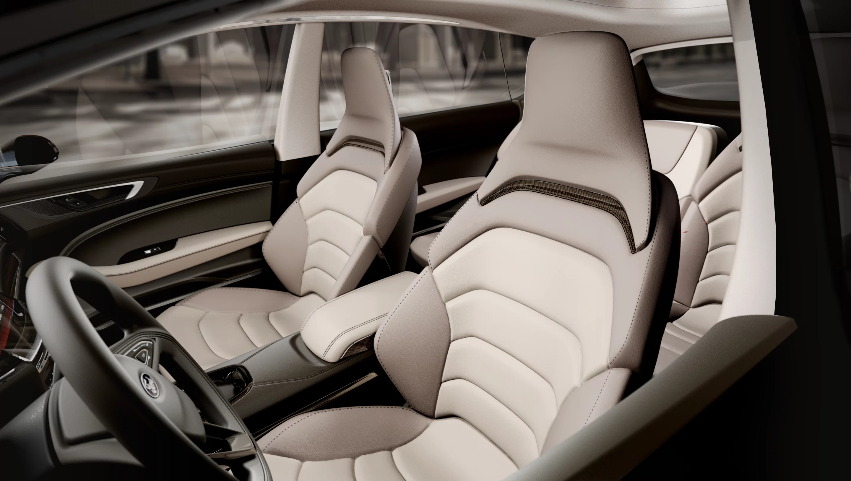 The Ford S-Max Concept front seats