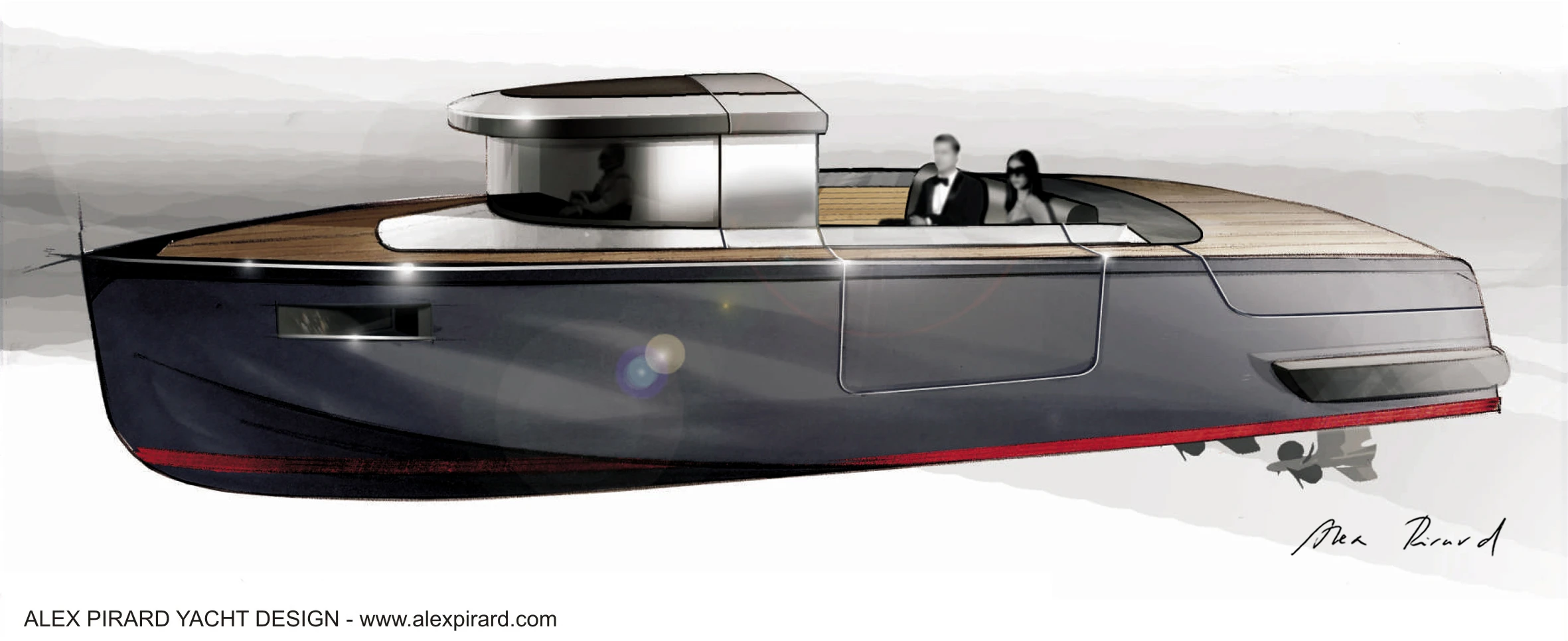 The Oronero concept drawing