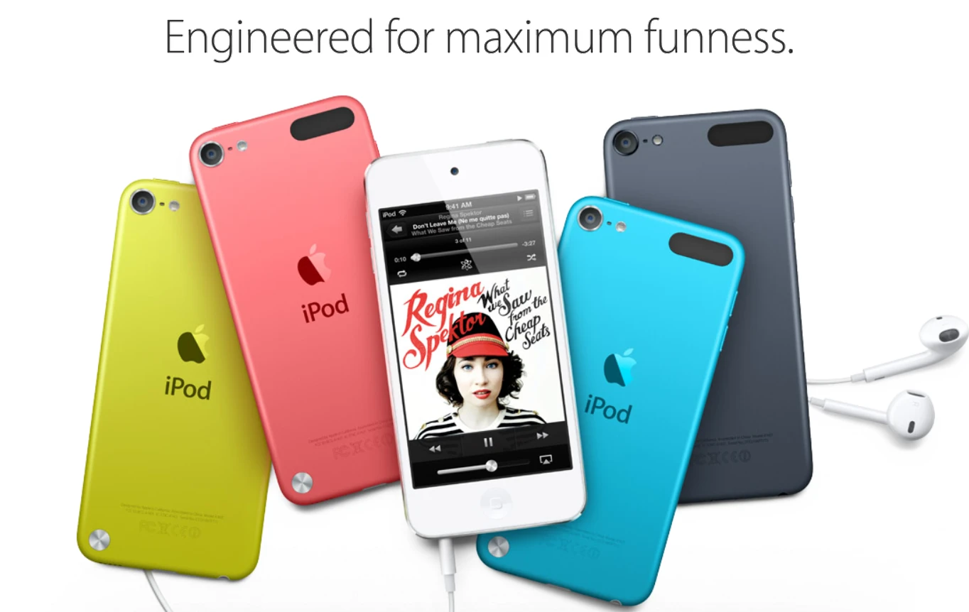 Apple already has one colorful iPod device, the iPod touch