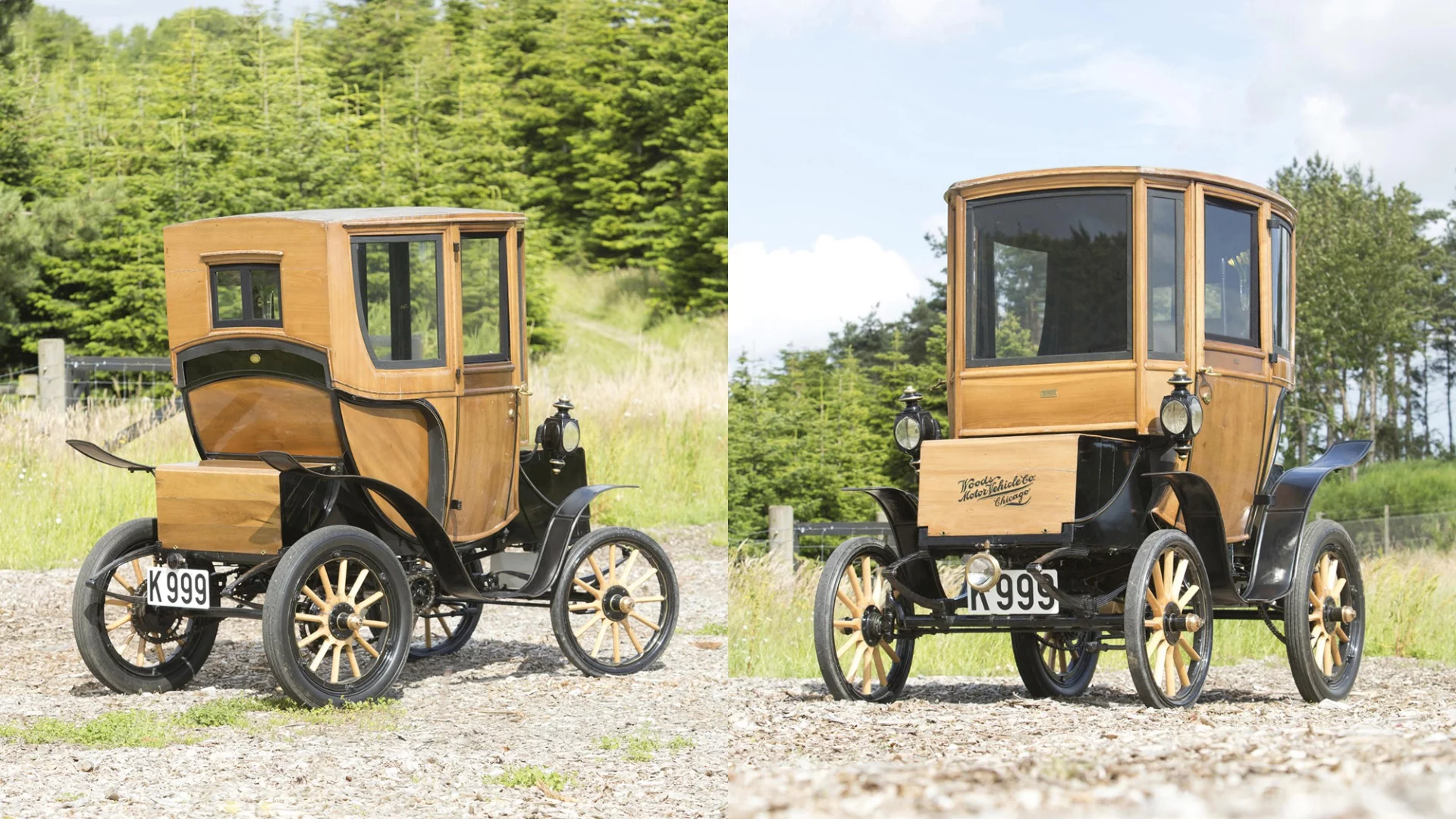This 1905 Woods Queen Victoria Brougham is the only known surviving example of the model