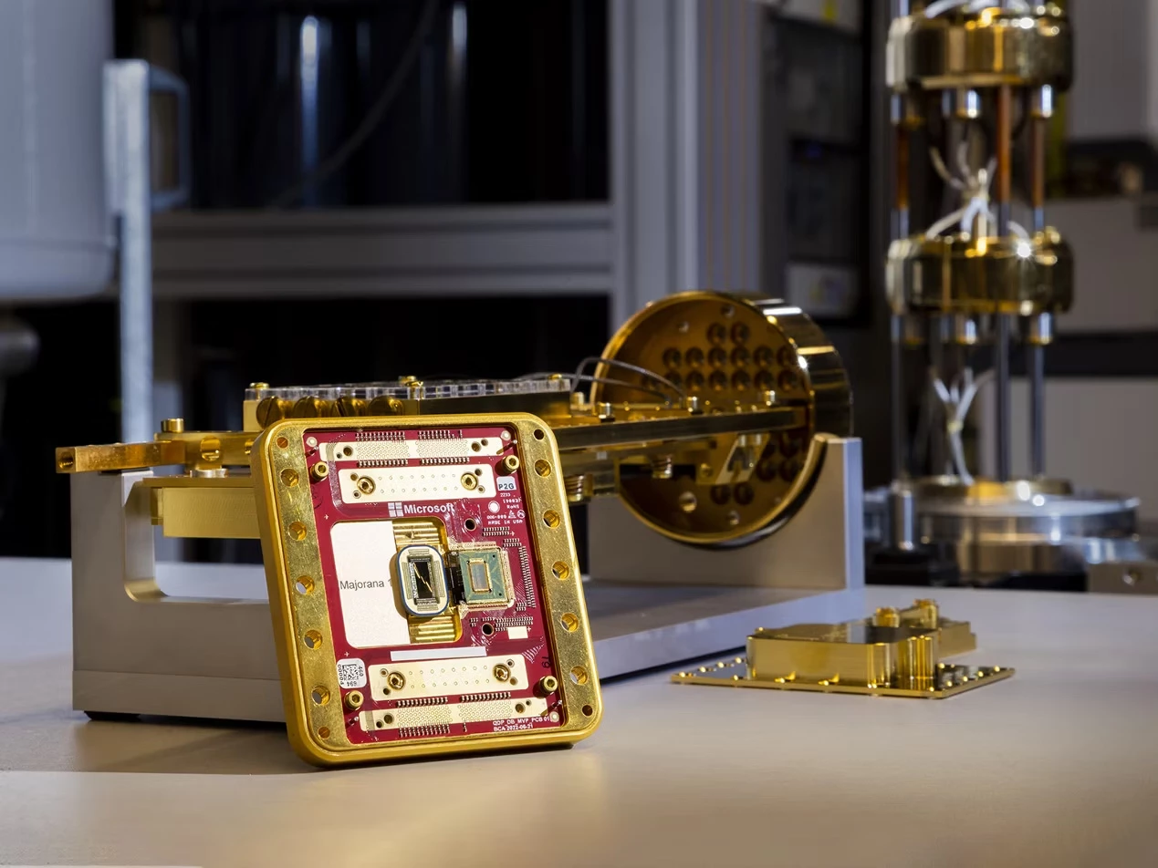 The Majorana 1 chip currently fits eight qubits, but can hold more than one million of them