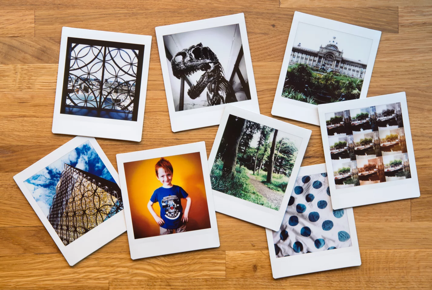 Some of our prints from the Fujifilm Instax SQ10 instant camera