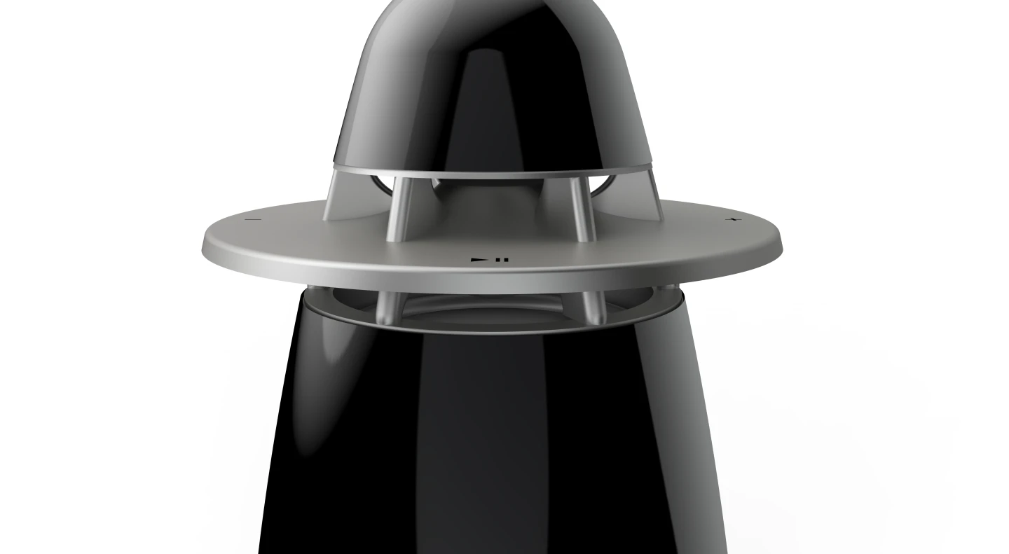The Archt One's patented Sound Array technology modifies the output dispersion patterns of the 3-inch full-range driver, 4.7-inch sub-woofer and 6-inch passive radiator