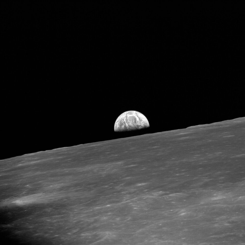 Earth as seen from Apollo 10