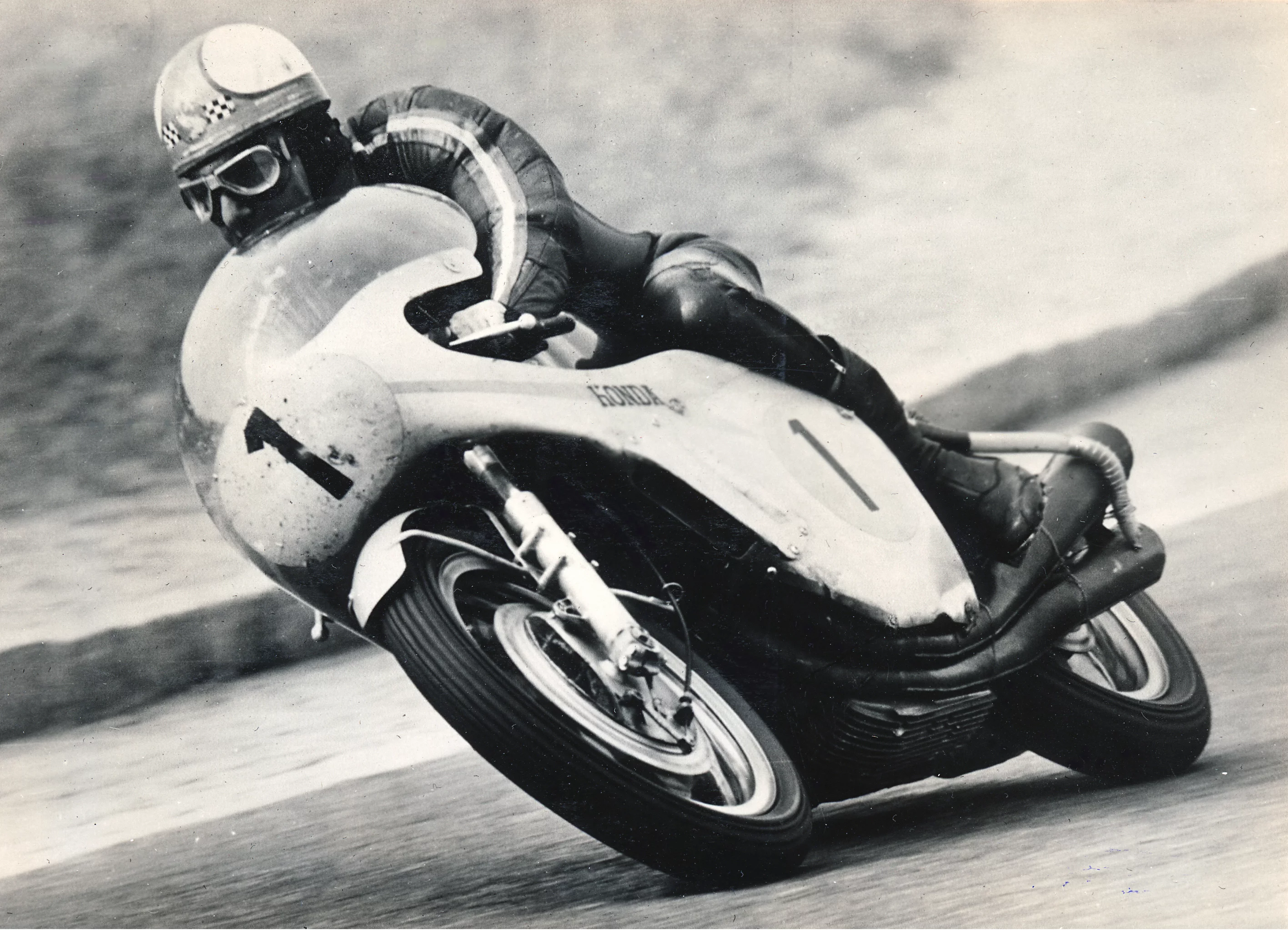 Honda's 1967 RC181 DOHC 500cc Four-cylinder racing bike as ridden by Mike Hailwood, set the TT lap record in 1967