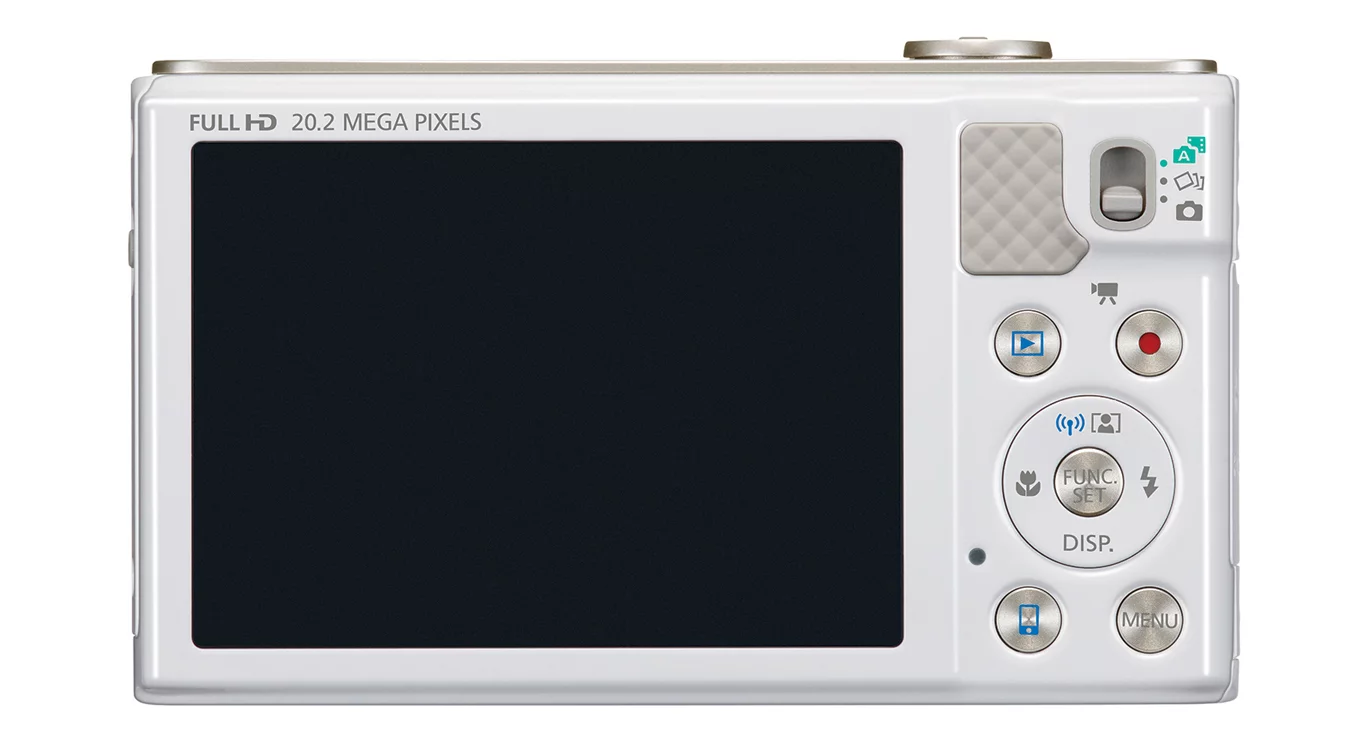 There's a 3-inch LCD with 922k dots on the rear of the Canon PowerShot SX610 HS