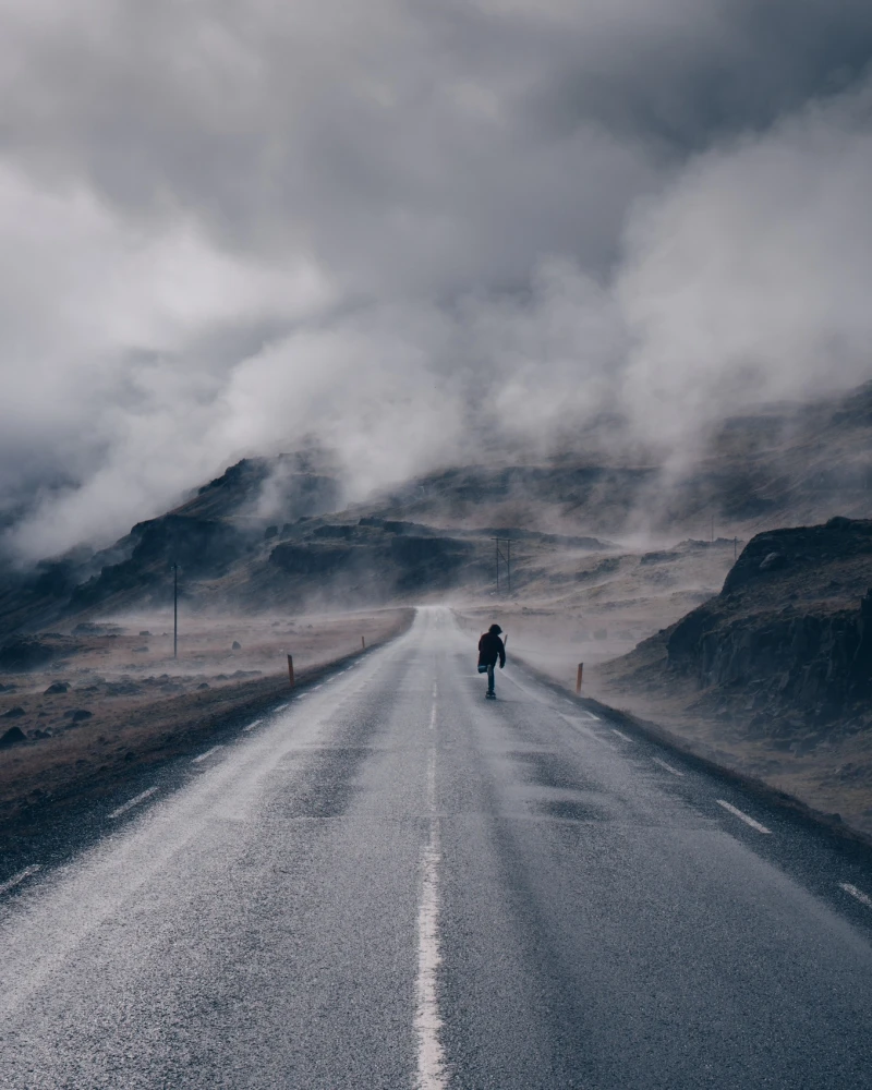 Nominee, Professional, Nature. Skateboarding early in the morning in Iceland
