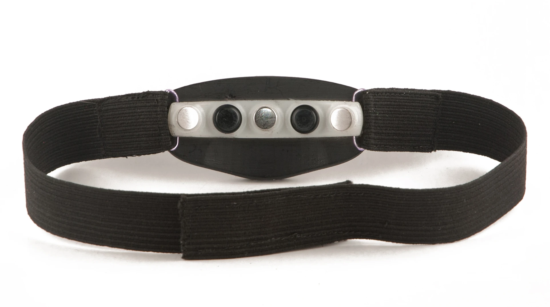 The inside of the Aurora headband has EEG sensors
