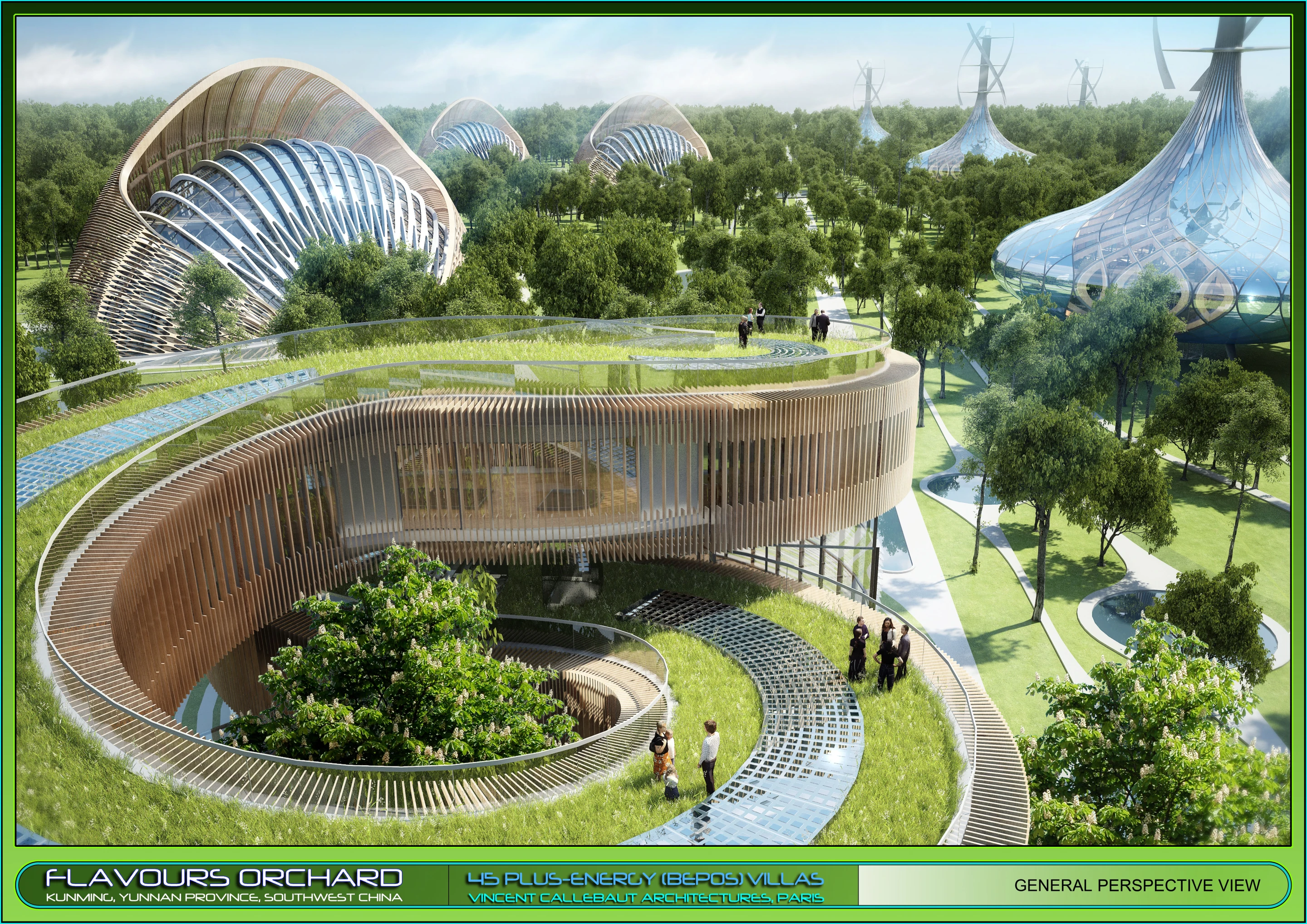 General birds-eye view (Image: Vincent Callebaut Architectures)