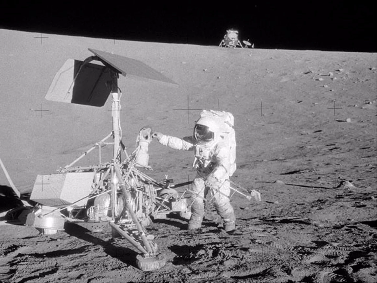 Surveyor III was visited by the crew of Apollo XII