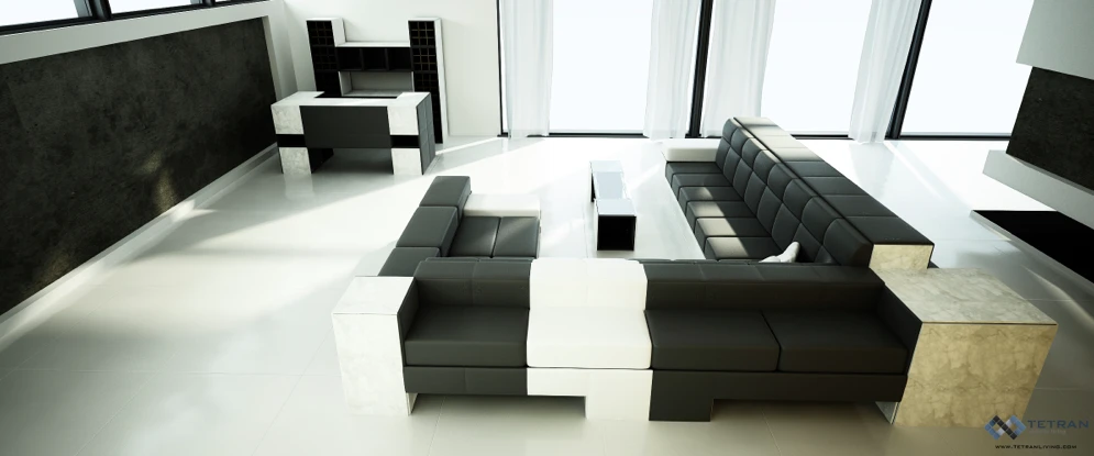 For an idea that has yet to make it to Kickstarter, a remarkable amount of work has gone into Tetran - a modular design possibly best described as LEGO for furniture