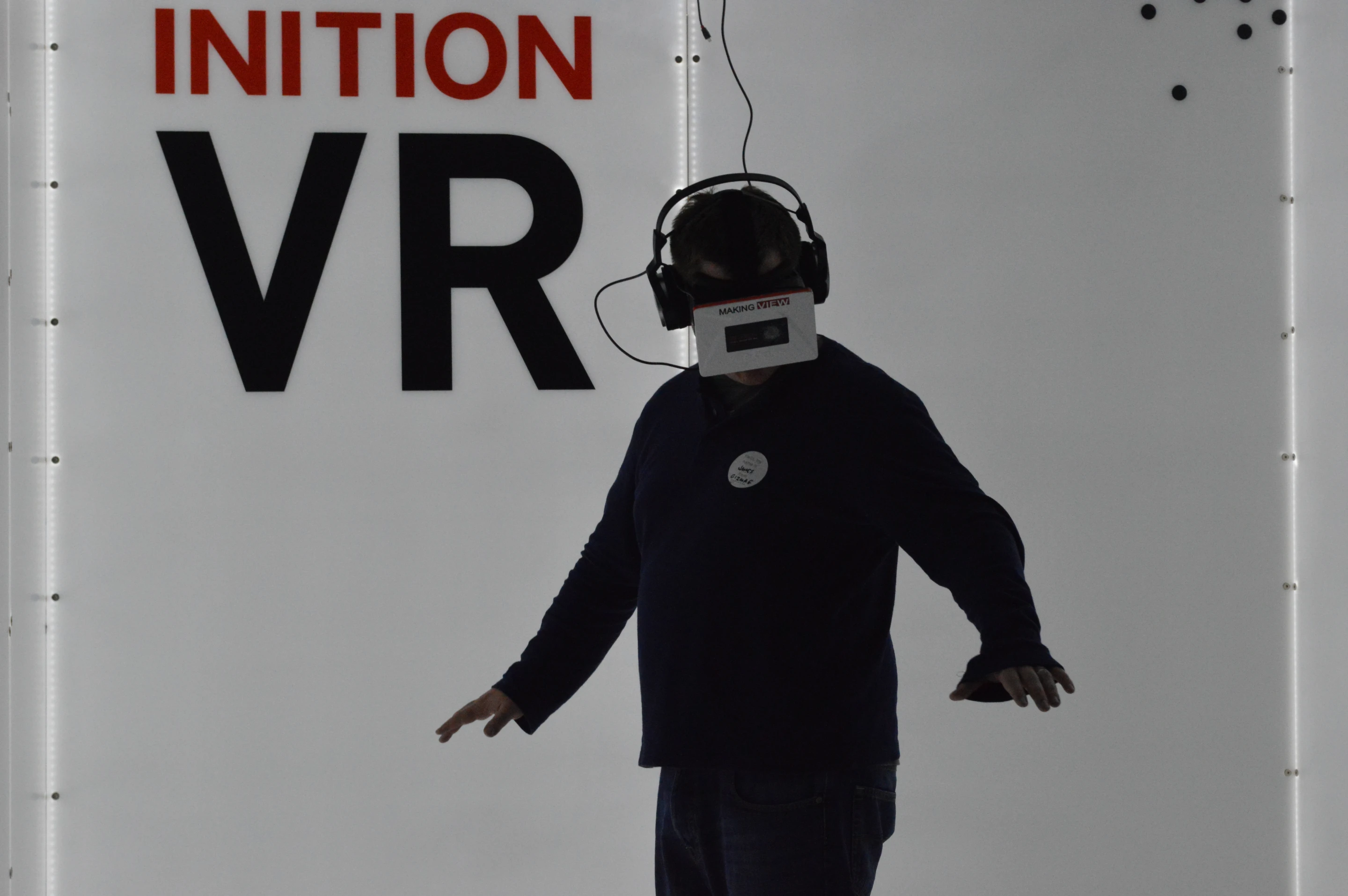 Inition's vertigo simulator is impressively overwhelming (Photo: Gizmag)