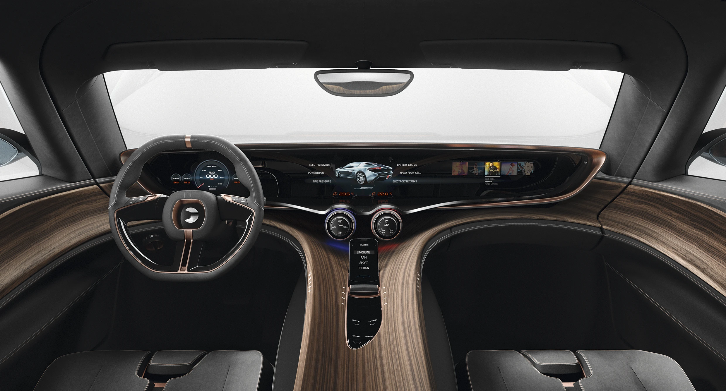 A closer look at the Quant's unique cockpit