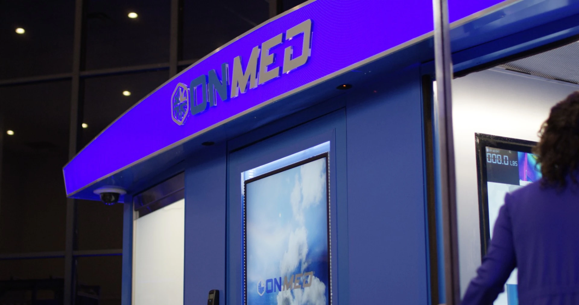 The OnMed Station will be rolled out in the US this year, in places like colleges, large-scale employers, airports and hotels