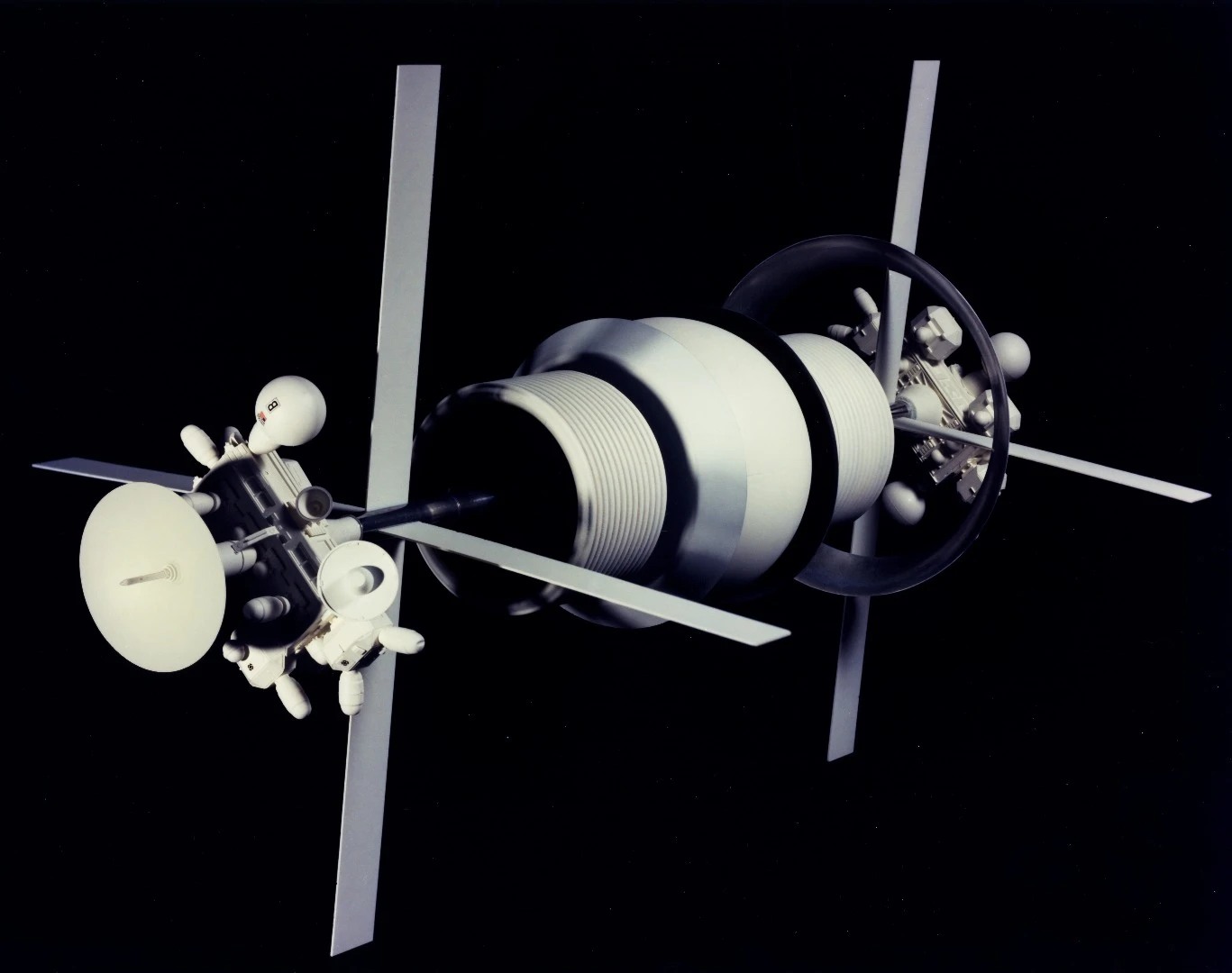 A Bernal Sphere, designed to accommodate 10,000 space-persons