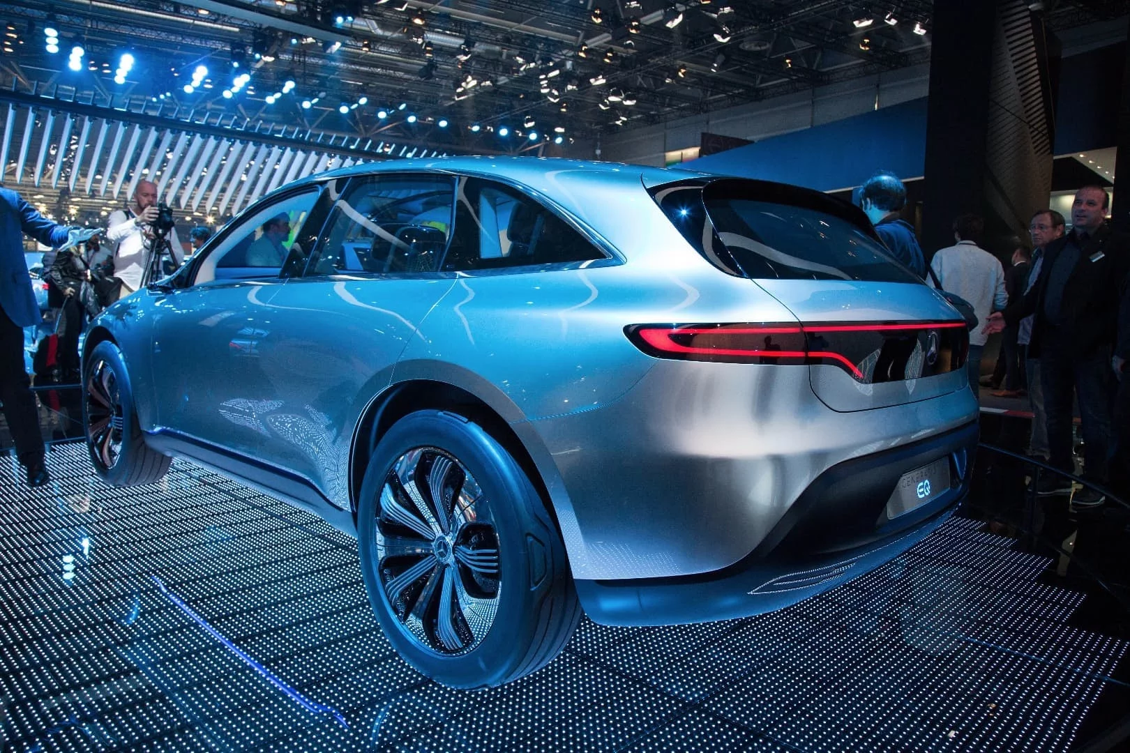 The Mercedes Generation EQ at launch in Paris