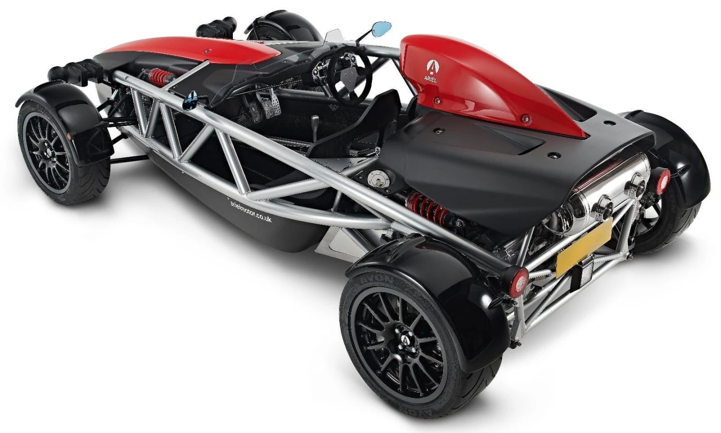 Ariel Atom 4: not a lot of unnecessary bits and pieces