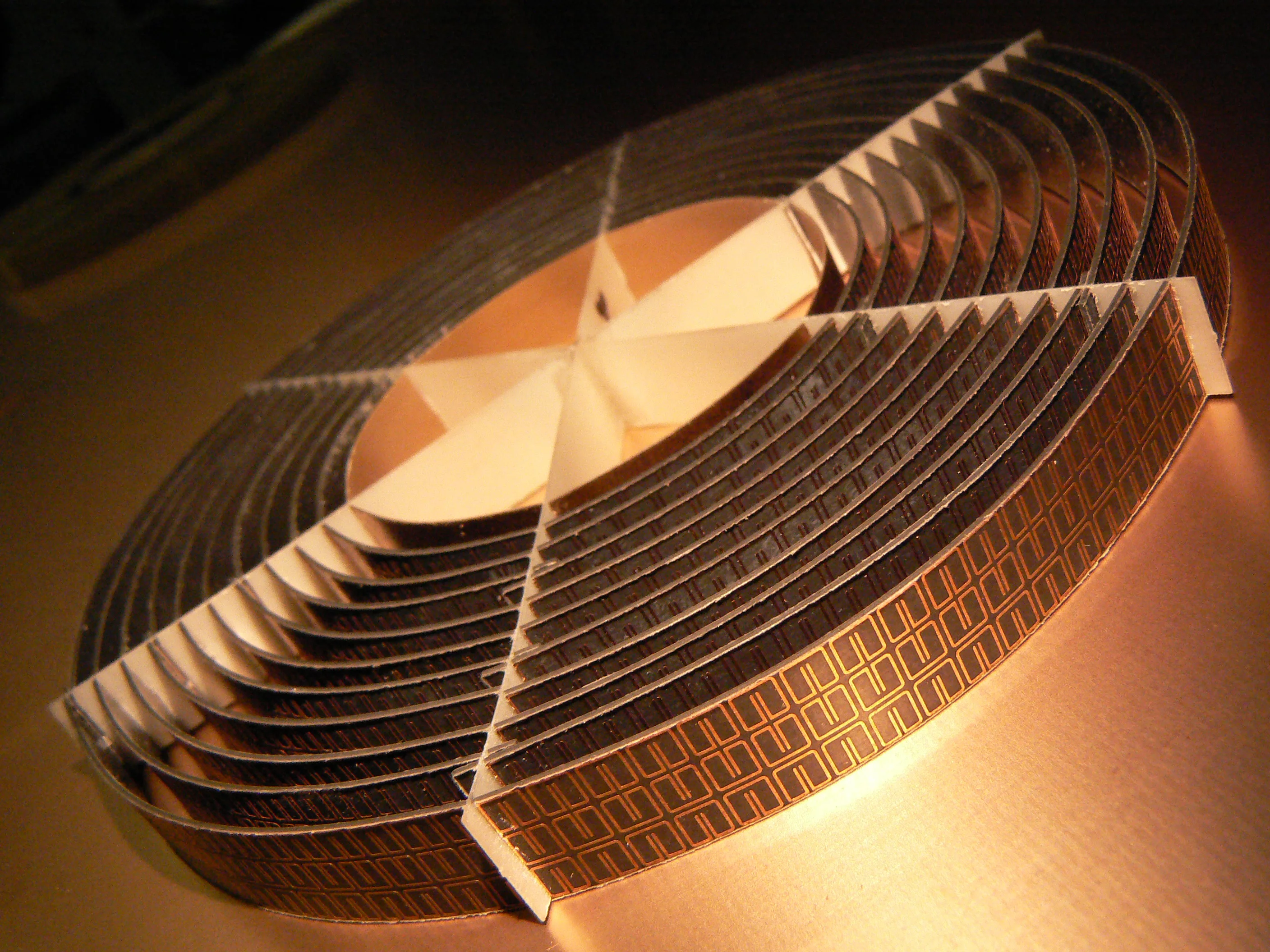 Duke University scientists have outlined a theory for the use of metamaterials in facilitating more efficient wireless power transfer (Photo: David Schurig)