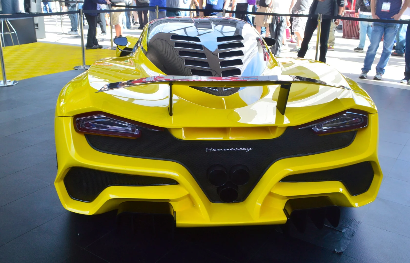 One of SEMA 2017's headliners, the all-new Hennessey Venom F5