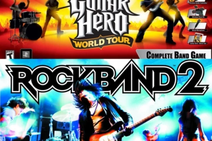 Guitar Hero World Tour vs Rock Band 2