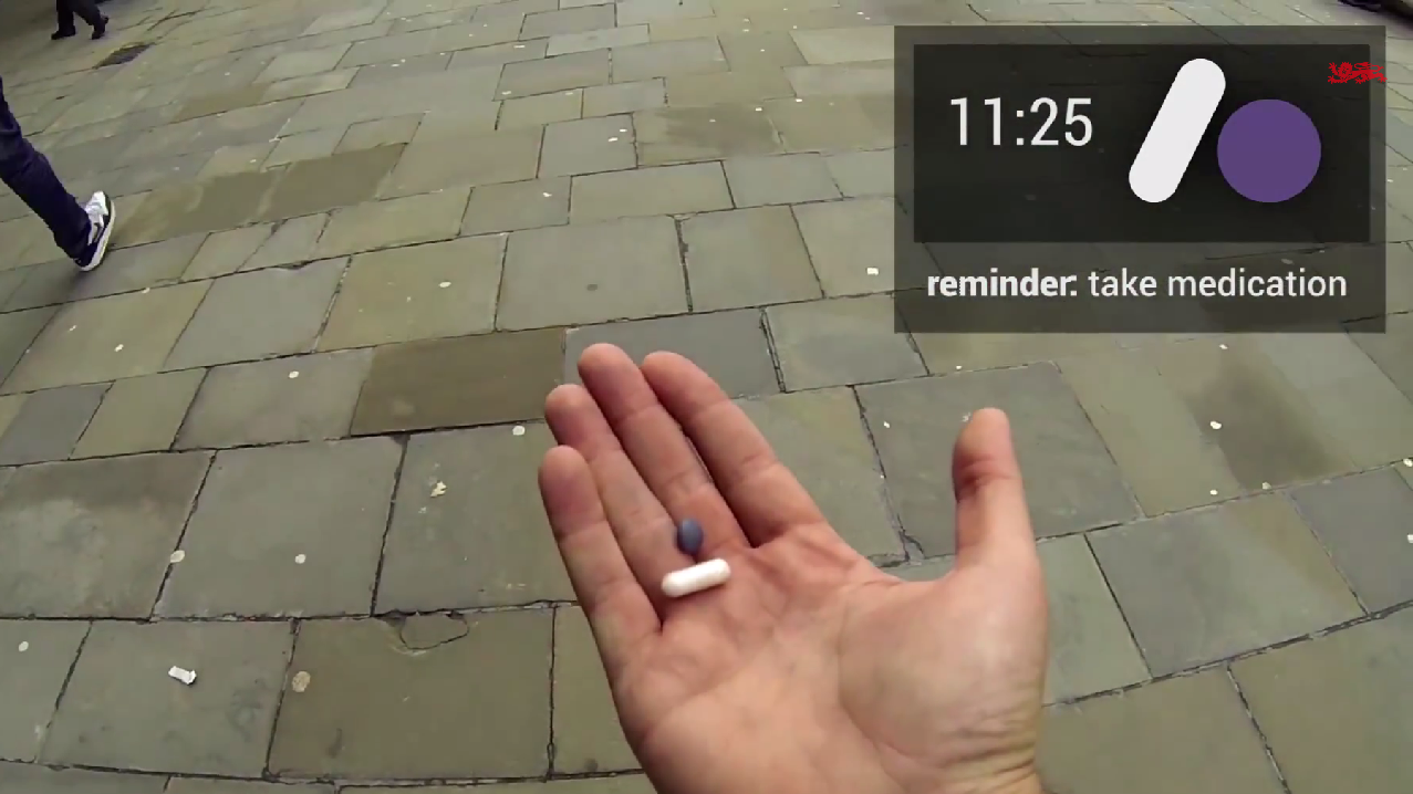 The technology could be used to provide prompts for patients on when to take their medication