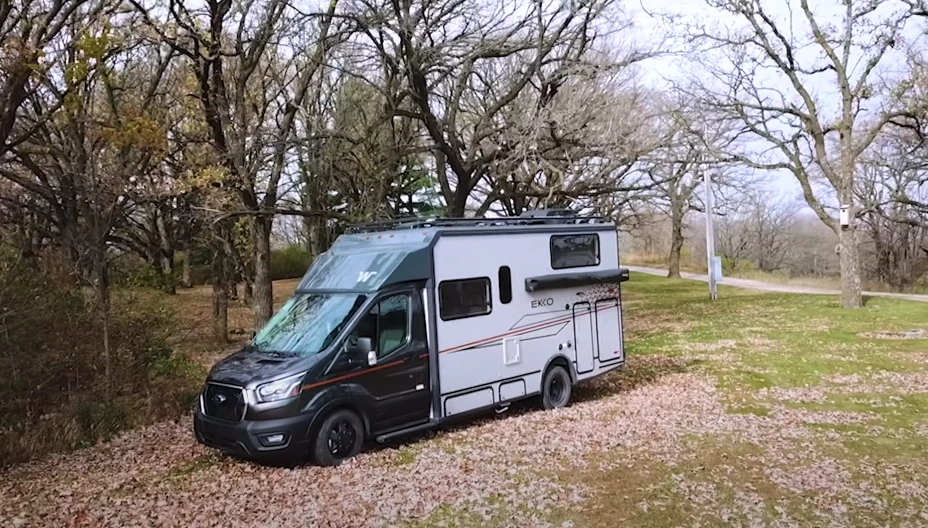 The Ekko joins the Revel camper van and Hike trailer as Winnebagos designed for more adventurous, gear-hauling all-terrain camping and expeditioning