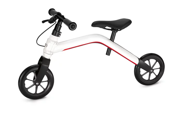 The Audi Mini Runner as a balance bike for kids aged between three and eight