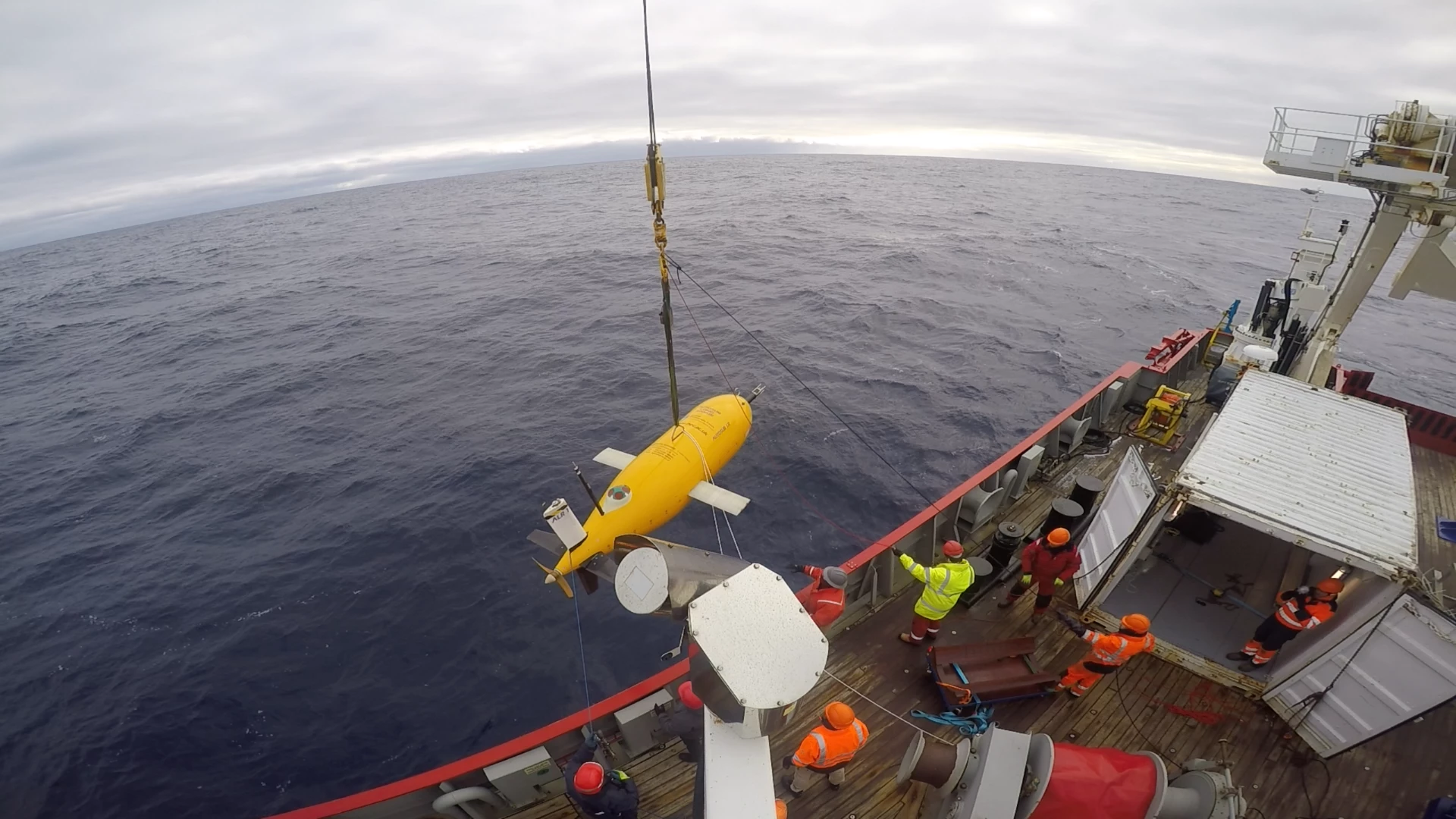 Long-range autosub Boaty McBoatface has successfully completed its first mission