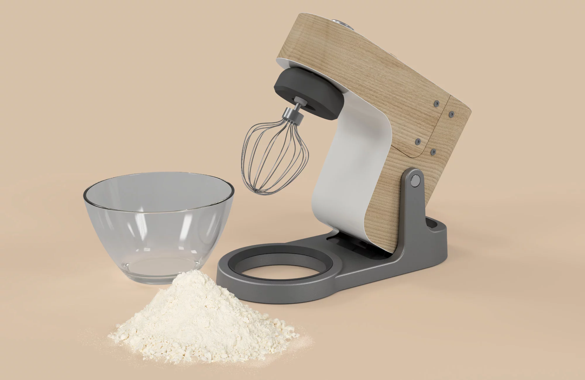 Three different gears allows the machine to achieve smooth, fast speeds