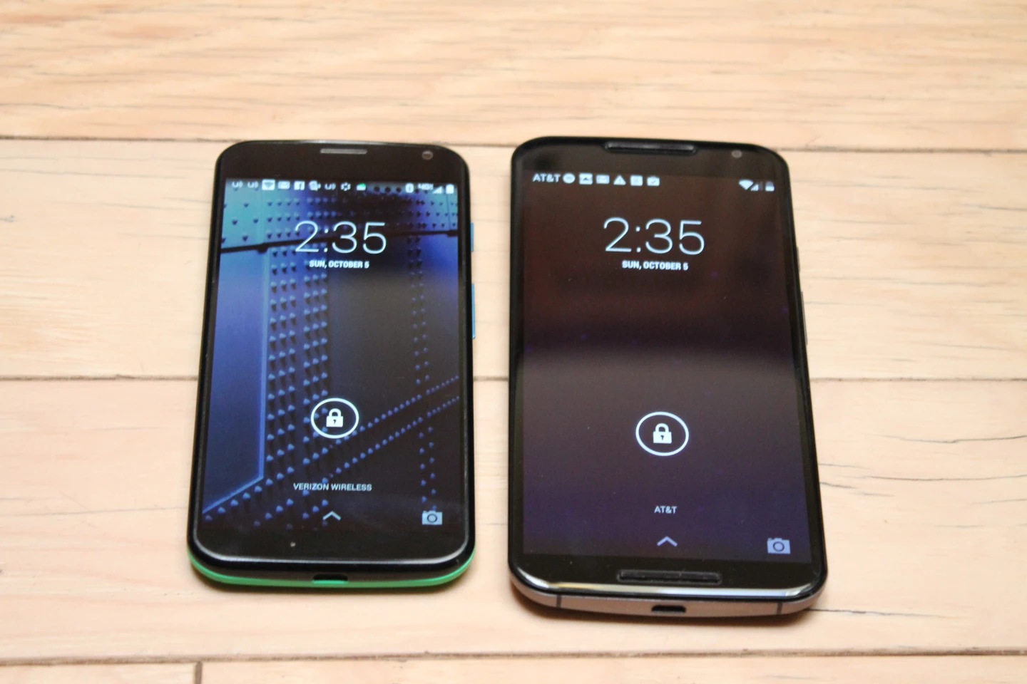 The new Moto X display has grown to 5.2 inches (Photo: Eric Mack/Gizmag.com)