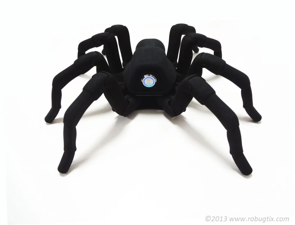 The T8, a lifelike octopod robot, comes with a realistic 3D-printed shell