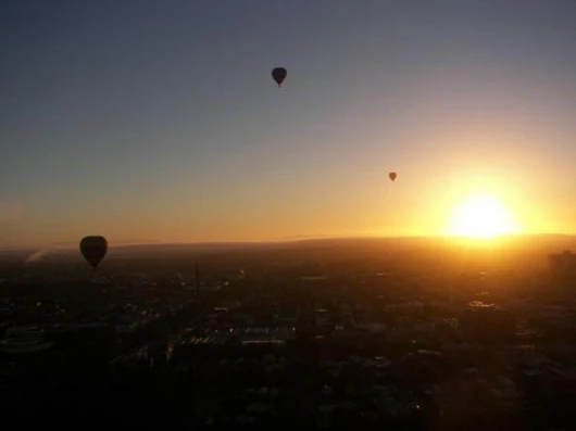 Daybreak in a balloon - memorable stuff