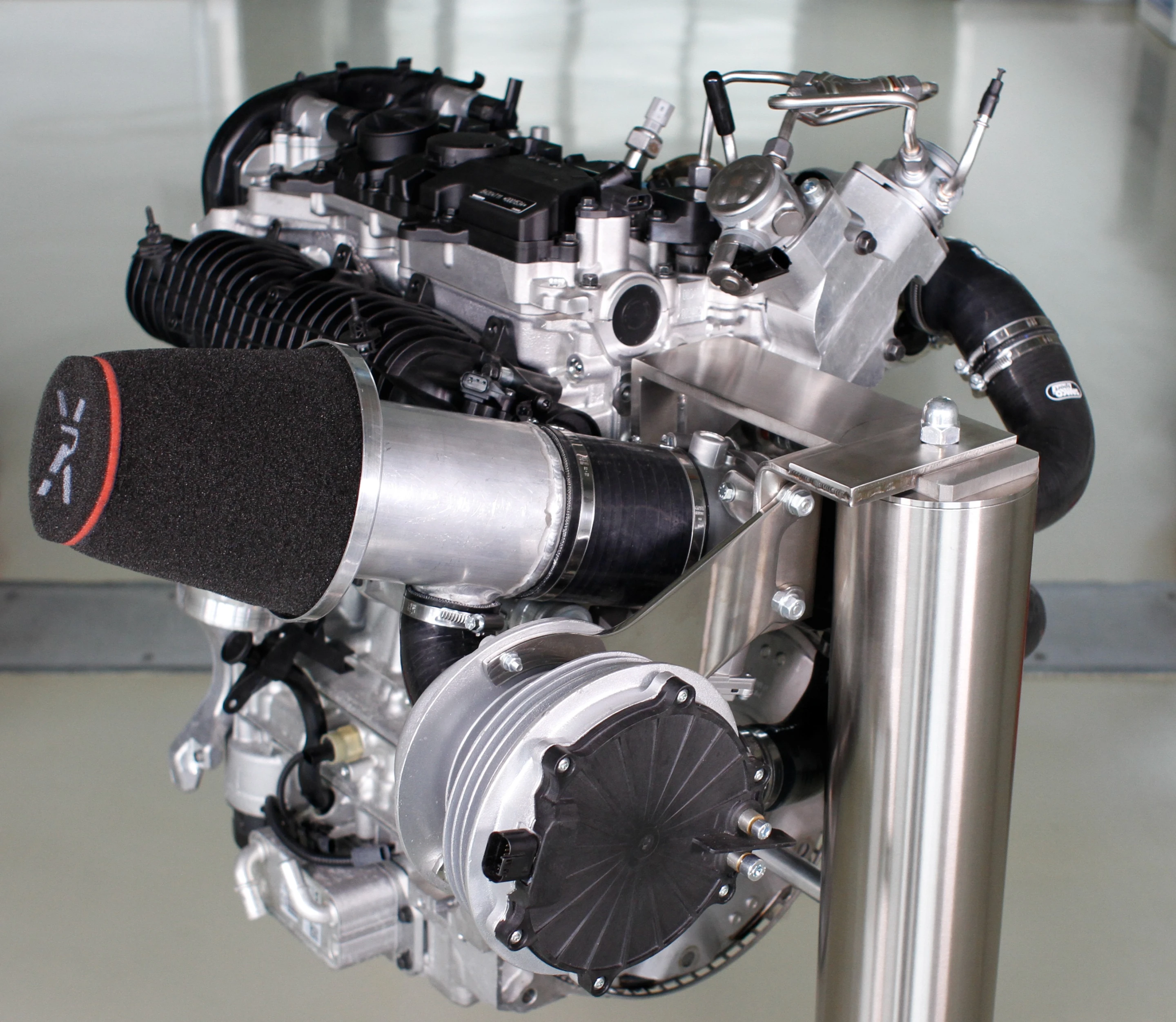 The pre-spooling compressors are designed to reduce or eliminate the dreaded turbo-lag that plagues most old-school turbo engines