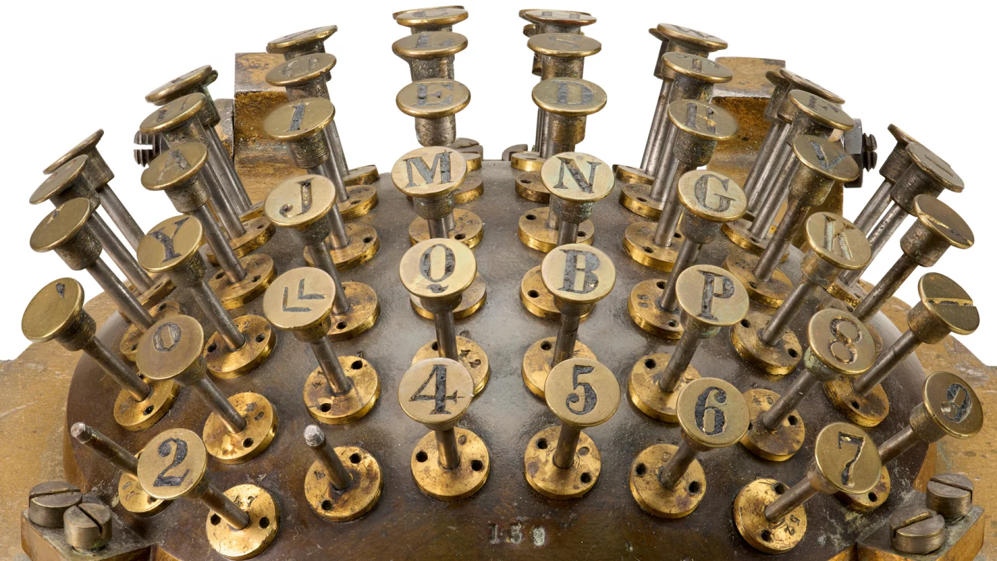 Christie's described it as "a pivotal advancement in the history of typewriting technology." We'd describe it as "a pivotal advancement in the history of the written word"