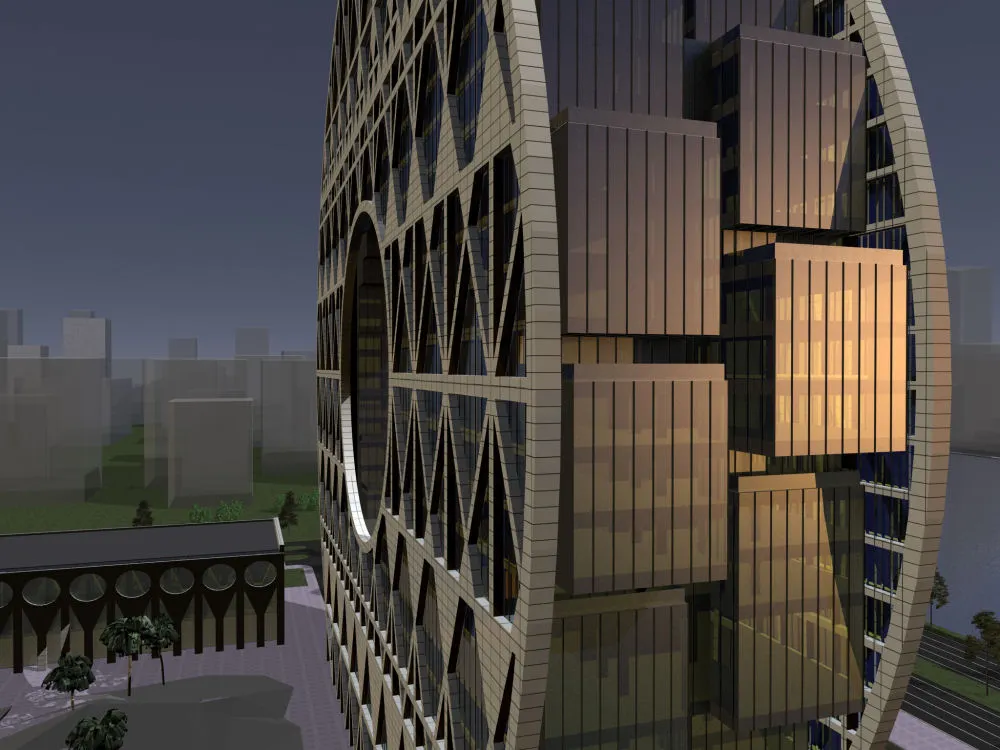 Artist's rendering of the GDPE project