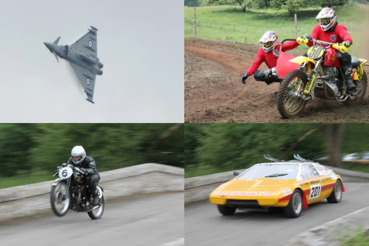 The Cholmondeley Pageant of Power showcases the best of historic and contemporary vehicular power, whether on land, on the water or in the air