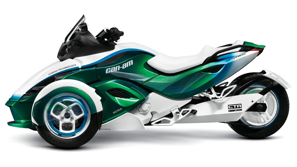 BRP's Can-Am Spyder hybrid concept